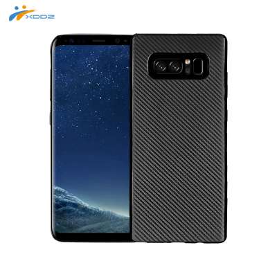 XDDZ Factory Carbon Fiber Brushed for Samsung Note 8 Soft Electroplated TPU Case Protector Mobile Phone Cases