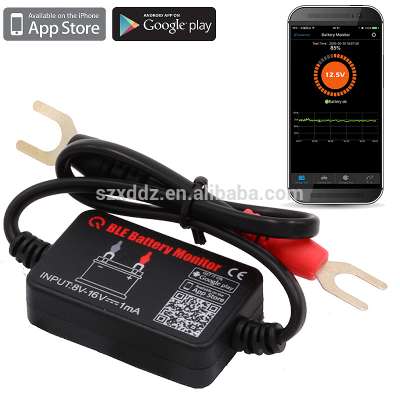 Car 12V Battery Tester BM2 Bluetooth 4.0 Battery Monitor Diagnostic Tool Digital Analyzer Real Time Monitoring Accessory