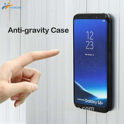 XDDZ for Samsung Galaxy s8 Cover Nano Suction Anti Gravity Phone Case for S8, for S8+