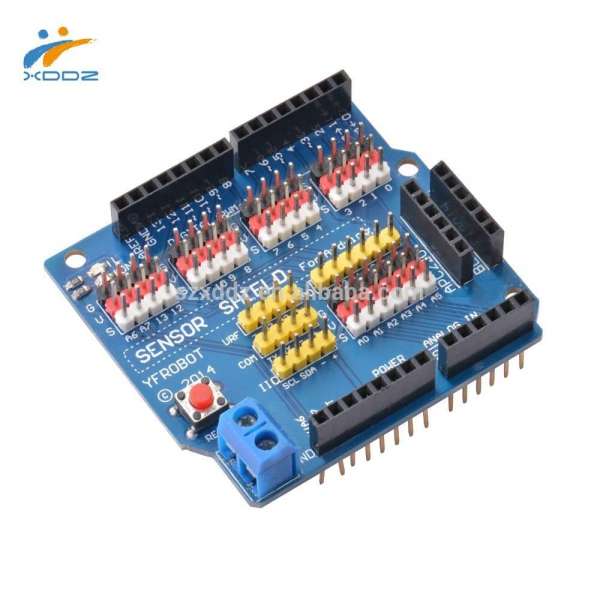 NEW Sensor Shield V5.0 sensor expansion board UNO MEGA R3 V5 for electronic building blocks of robot parts