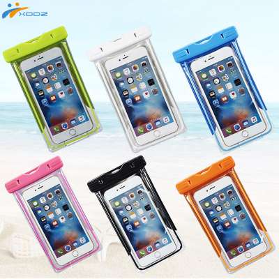 XDDZ-Factory Universal PVC Waterproof Phone Bag Case 6 inch with Armband & Lanyard, for iPhone 8 /4/5/SE/6/6plus/ 7/ 7plus, etc.