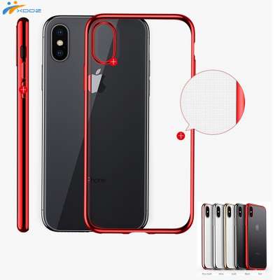 XDDZ New For iPhone X Soft Electroplating TPU Case